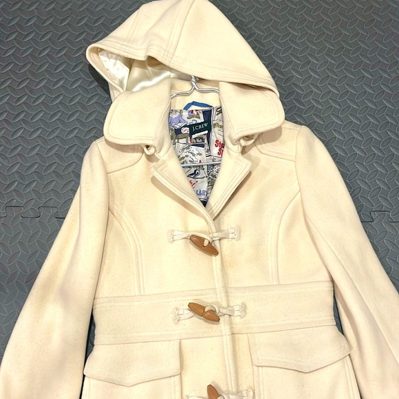 J.Crew vintage wool duffle coat - Picture 2 of 5